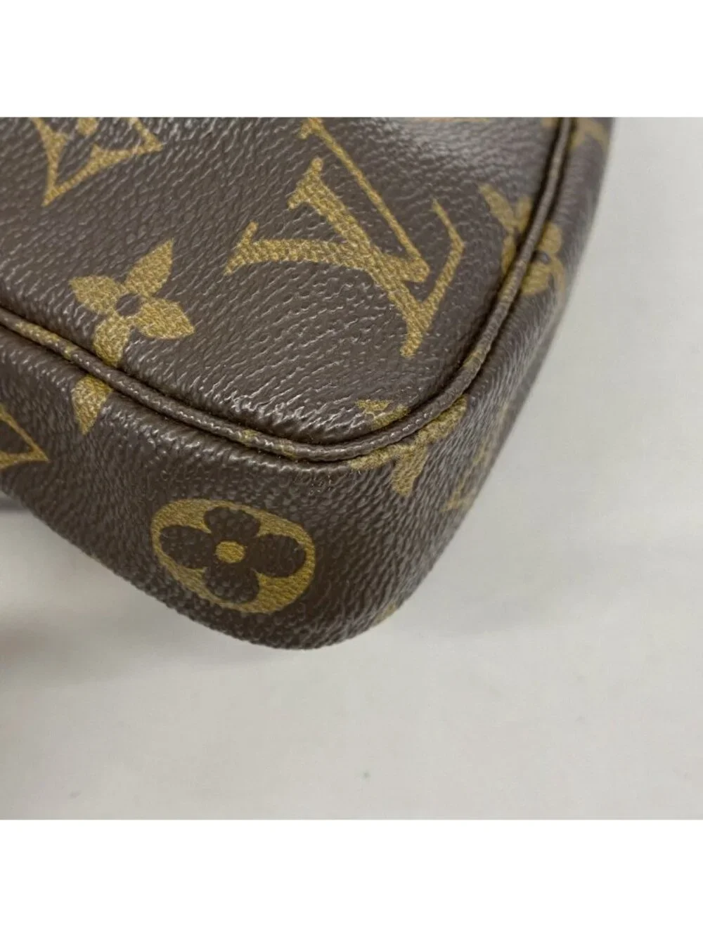 Louis Vuitton Pouch Monogram Pochette Soirle Brown